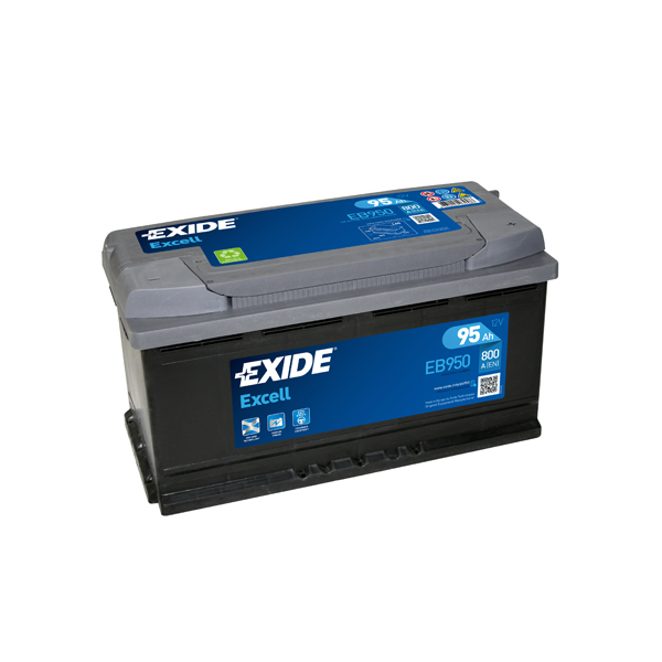 Exide Excell Battery 017 95AH 800CCA