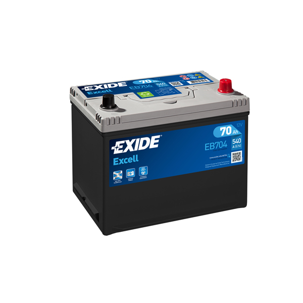 Exide Excell Battery 030 70AH 540CCA