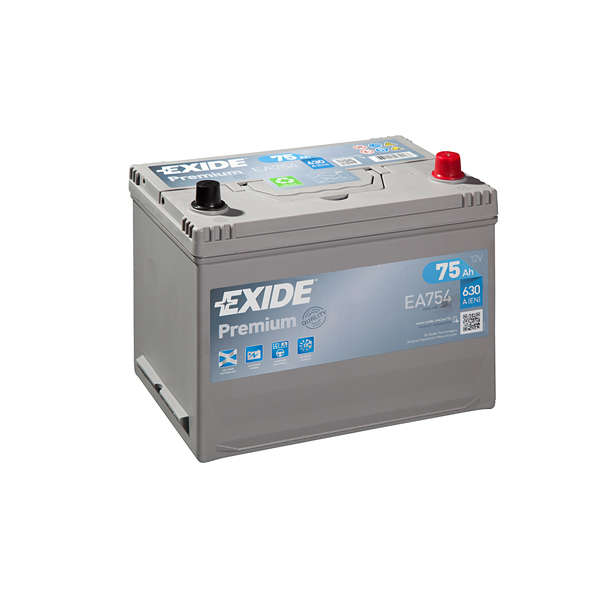 Exide Premium Battery 030 75AH 630CCA