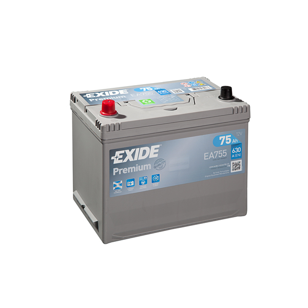 Exide Premium Battery 031 75AH 630CCA