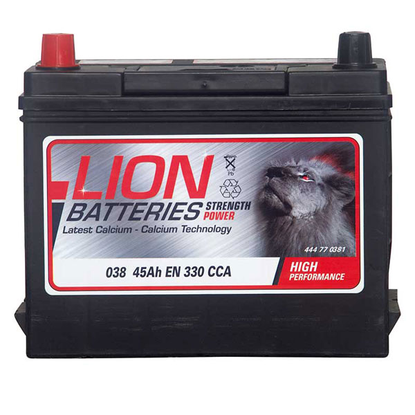 Lion Battery 038 45AH 330CCA