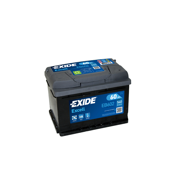 Exide Excell Battery 075  60AH 540CCA