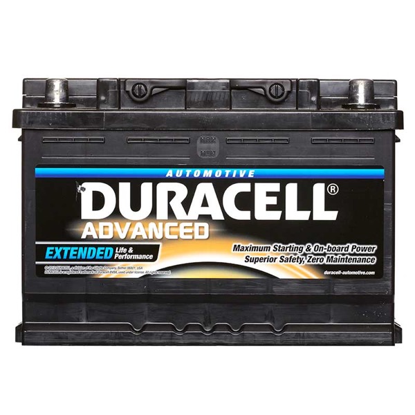 Duracell Advanced Battery 096 74AH 680CCA