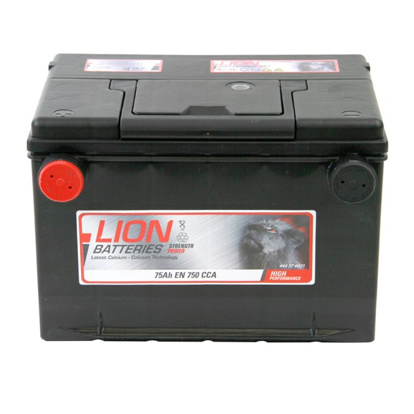 Lion Amercian Battery Side Terminal 75AH 750CCA
