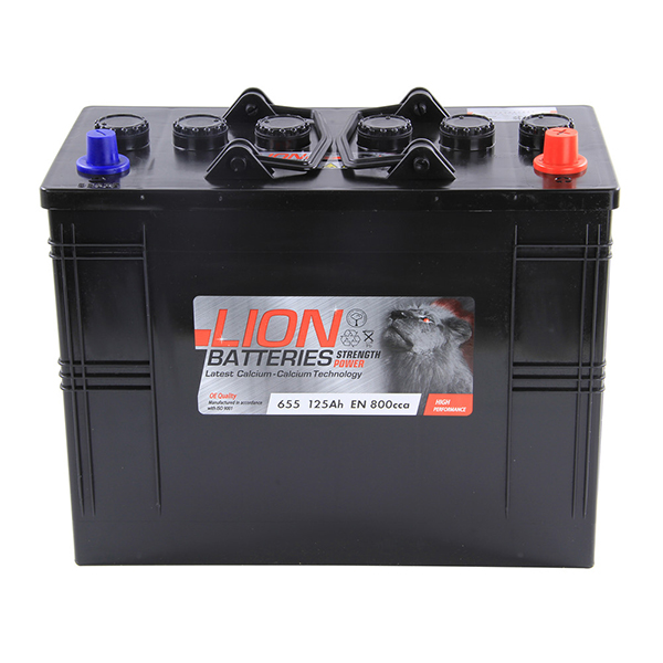 Lion Commercial Battery 655 125AH 800CCA