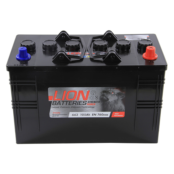Lion Commercial Battery 663 105AH 760CCA