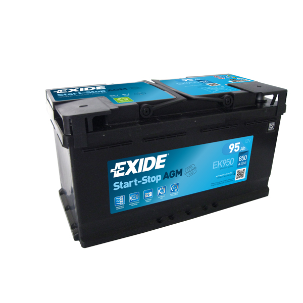 Exide Ek950 Agm 019 Battery 95AH 850CCA