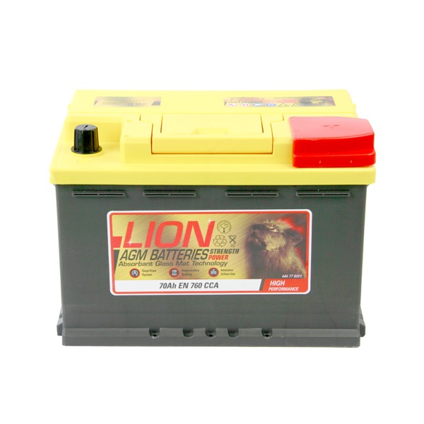 Lion Agm Battery 096 70AH 760CCA