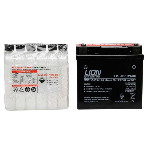 Motor Cycle Battery (LTX5L-BS)