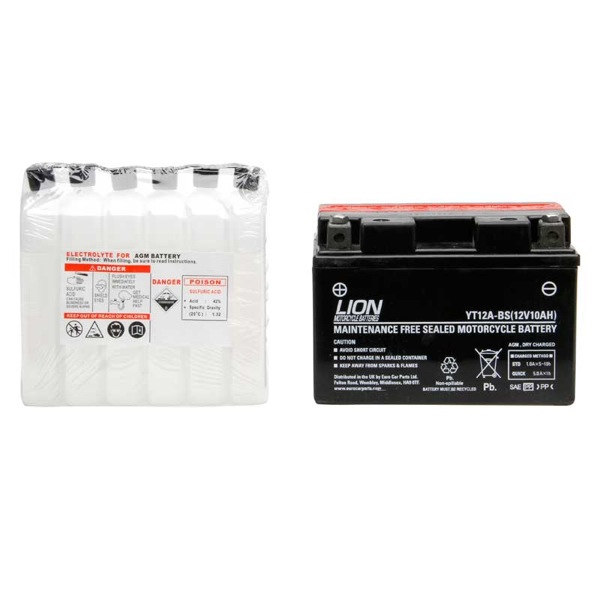 YTZ12-BS Motorcycle Battery