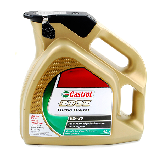 Edge Turbo Diesel Fully Synthetic 0W30 Engine Oil (4 Litre)