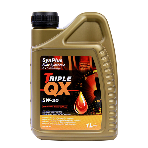 5w30 Fully Synthetic (For GM applications)  Engine Oil  1Ltr