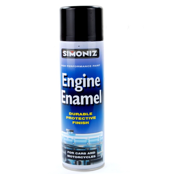 High Temperature  Black Gloss Engine Enamel 500ml