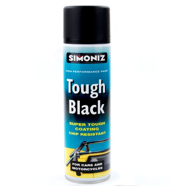 High Temperature  Tough Black Satin 500ml