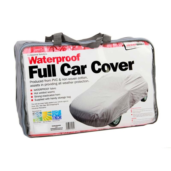 Waterproof Full Car Cover Small  160"L X 65"W X 47"H