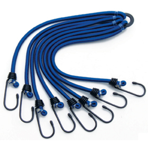 Streetwize 8 Claw Bungee Cords Pair