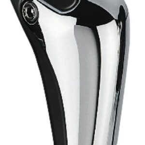 Gearknob M1 Chrome/Black Leather