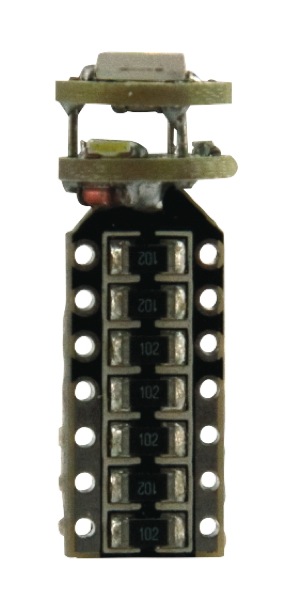 4-SMD LED 'Xenon' White T10 CAN-bus