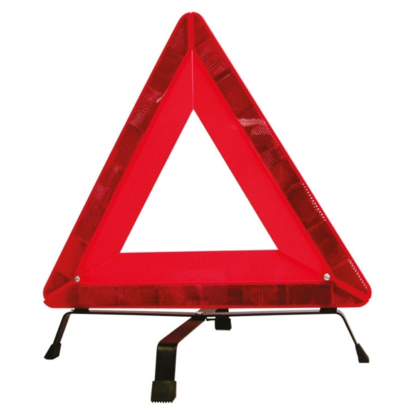 Warning triangle, heavy type E-approved