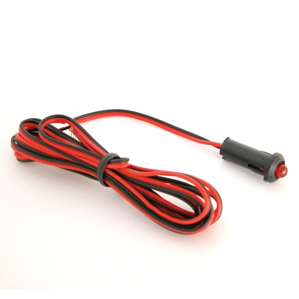 Alarm simulator+flashing LED