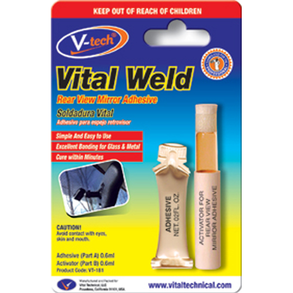 V-Tech Rear View Mirror Glue