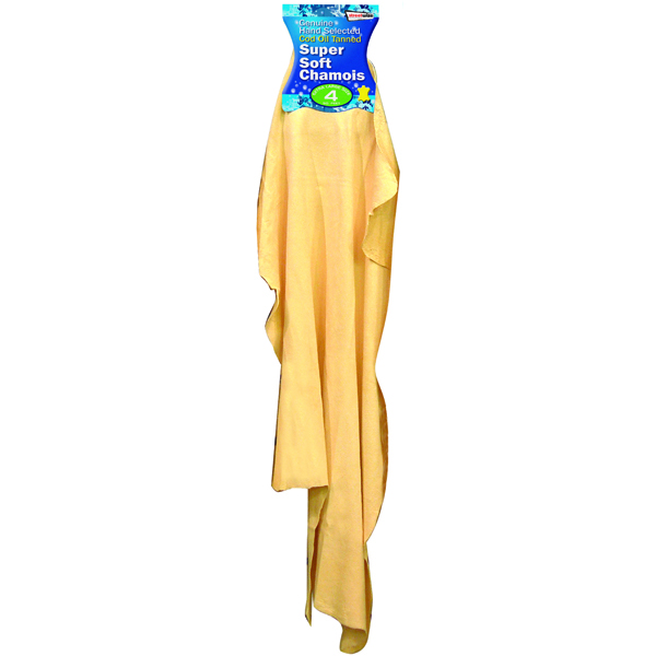 Super Soft Chamois Leather-First Grade Quality-4sq. Ft