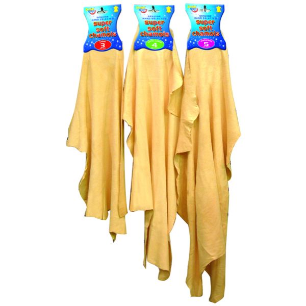 Super Soft Chamois Leather-First Grade Quality-5sq. Ft