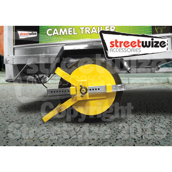 Wheel Clamps - Full Face -8"-10" For Trailers