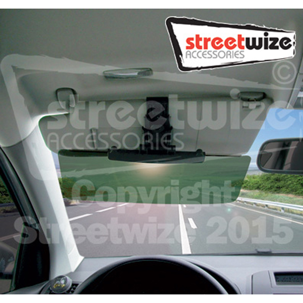 Universal Green Sunblind fits on Visor
