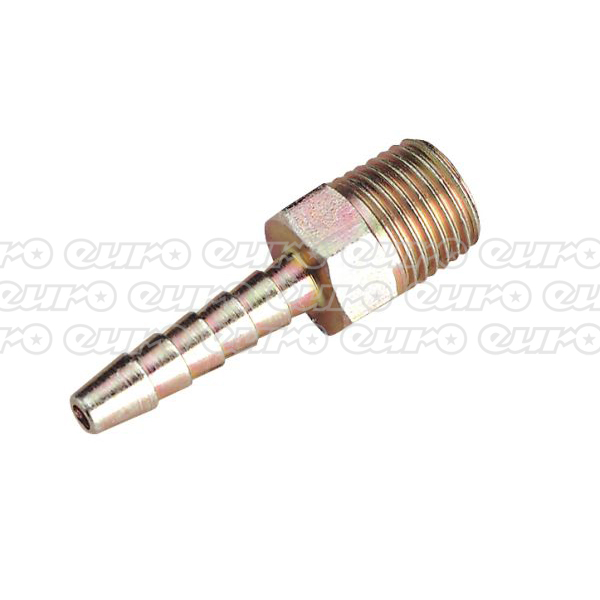 AC38 Male Screwed Tail Piece 1/4"BSPT - 3/16" Hose Pack of 5