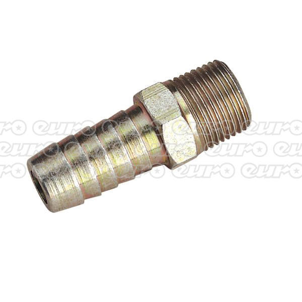 AC42 Male Screwed Tail Piece 3/8"BSPT - 1/2" Hose Pack of 5